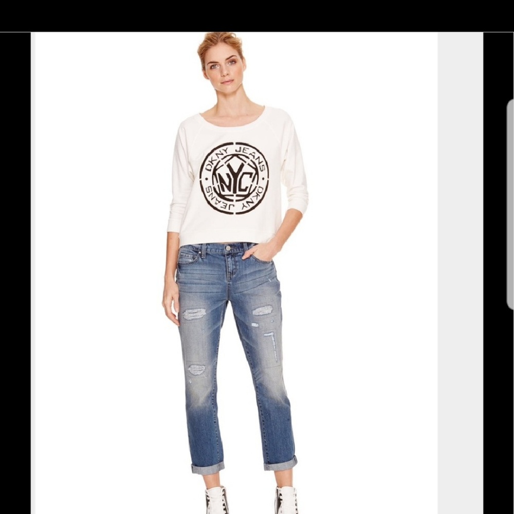 DKNY Bleecker Boyfriend Jeans sz 0